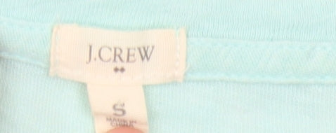 Womens UK Size S J.CREW Blue Basic Blouse