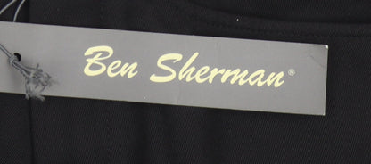 Womens UK Size 26 Ben Sherman Regular Fit Business Casual Formal Black Trousers