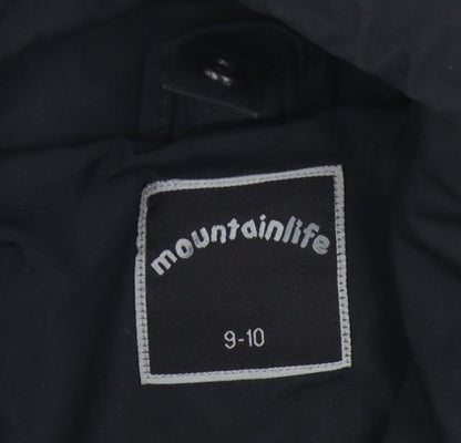 Mountainlife Boys Black 3-in-1 Jacket 9-10 Years Hooded