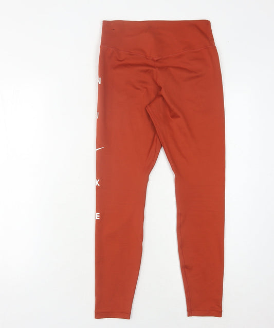 Nike Women's Red Running Leggings Size S
