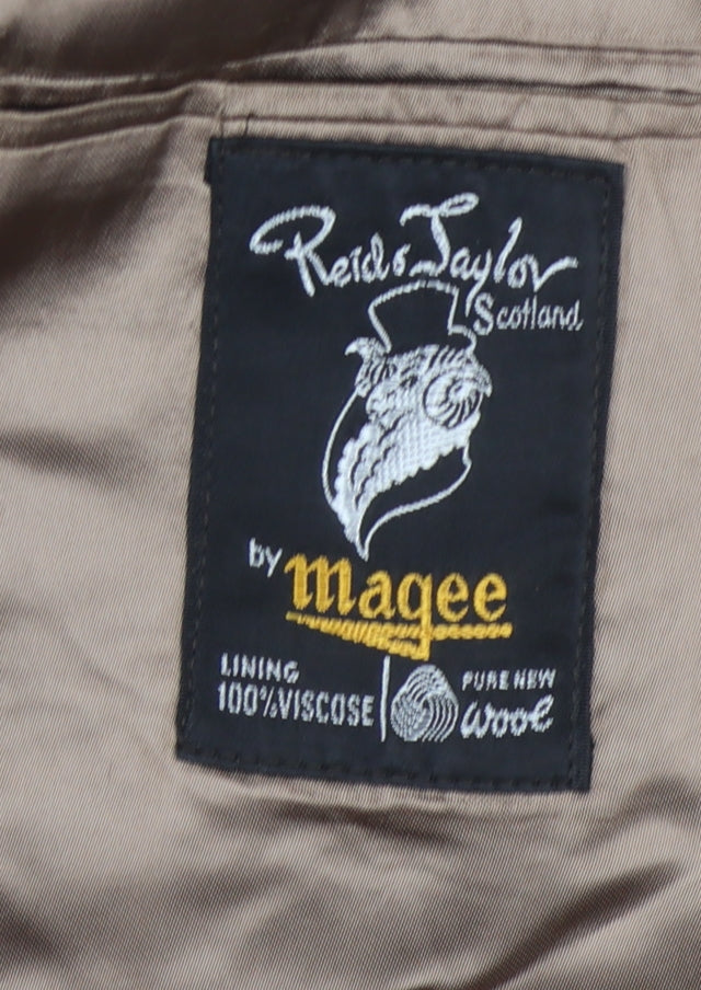 Mens UK Size 44 Magee Regular Brown Suit Jacket