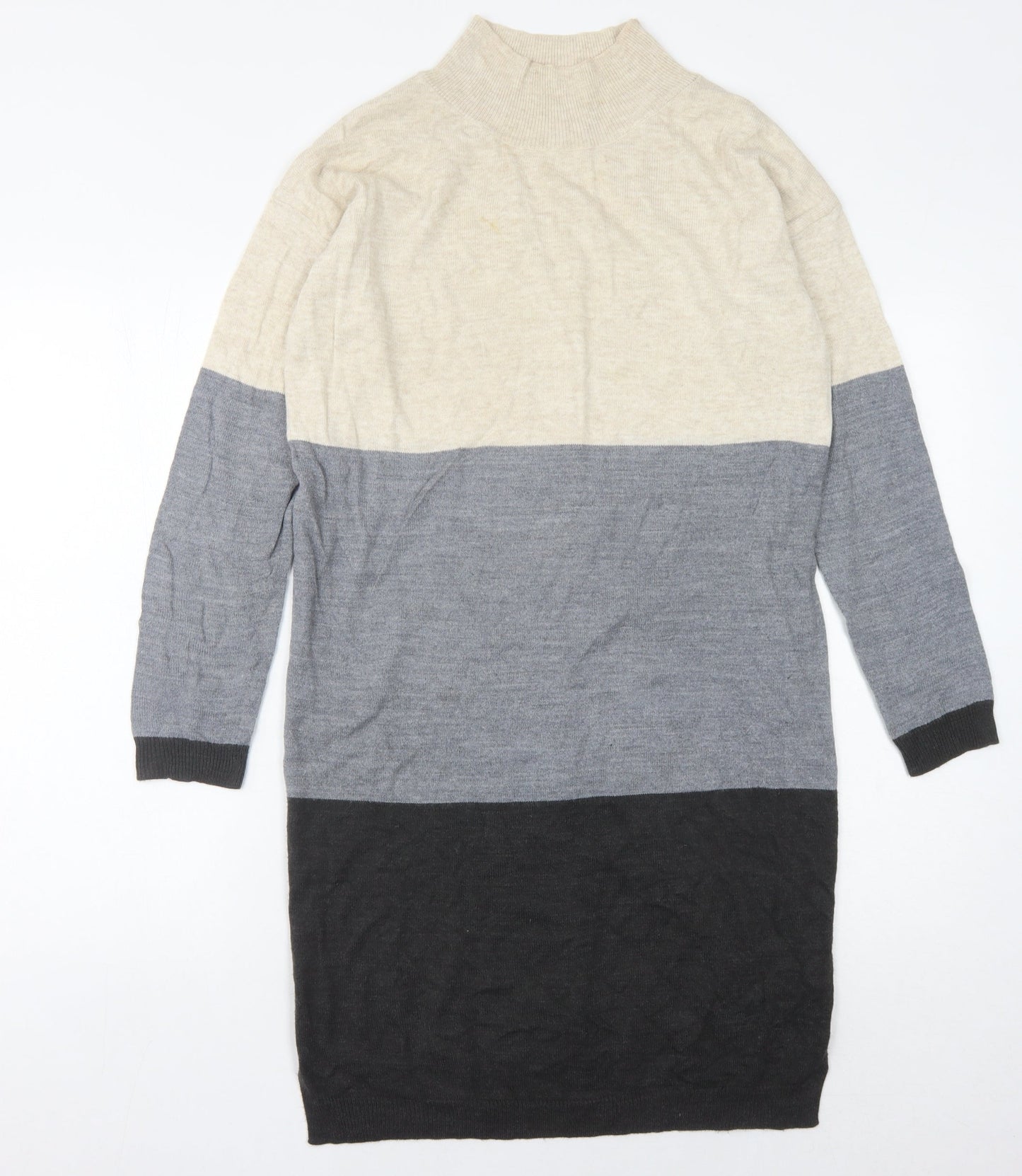 Fat Face Women's Multicoloured Jumper Dress Size 8