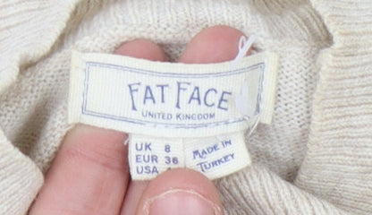 Fat Face Women's Multicoloured Jumper Dress Size 8