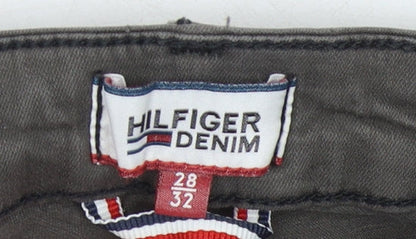 Hilfiger Denim Women's Grey Straight Jeans, Size 8