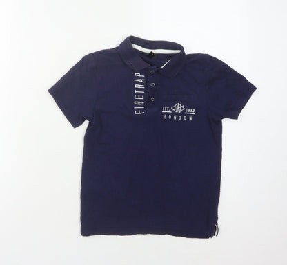 Firetrap Boys’ Blue Polo Shirt Size 6-7 Years