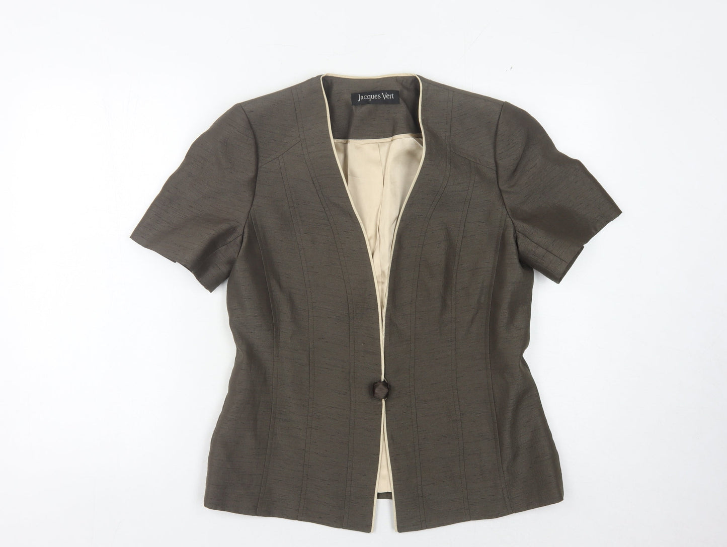 Jacques Vert Women's Brown Blazer Size 12 Lined