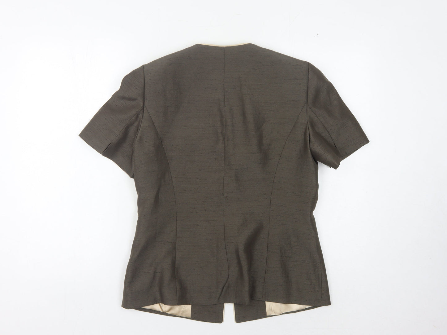 Jacques Vert Women's Brown Blazer Size 12 Lined