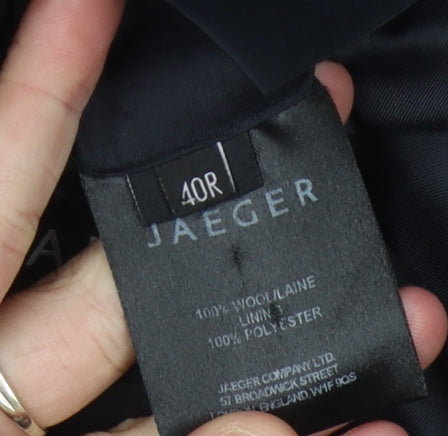 Mens UK Size 40 Jaeger Regular Blue Suit Jacket