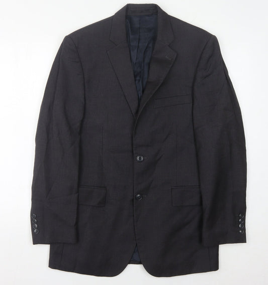 Austin Reed Men's Grey Blazer 38R Wool Classic