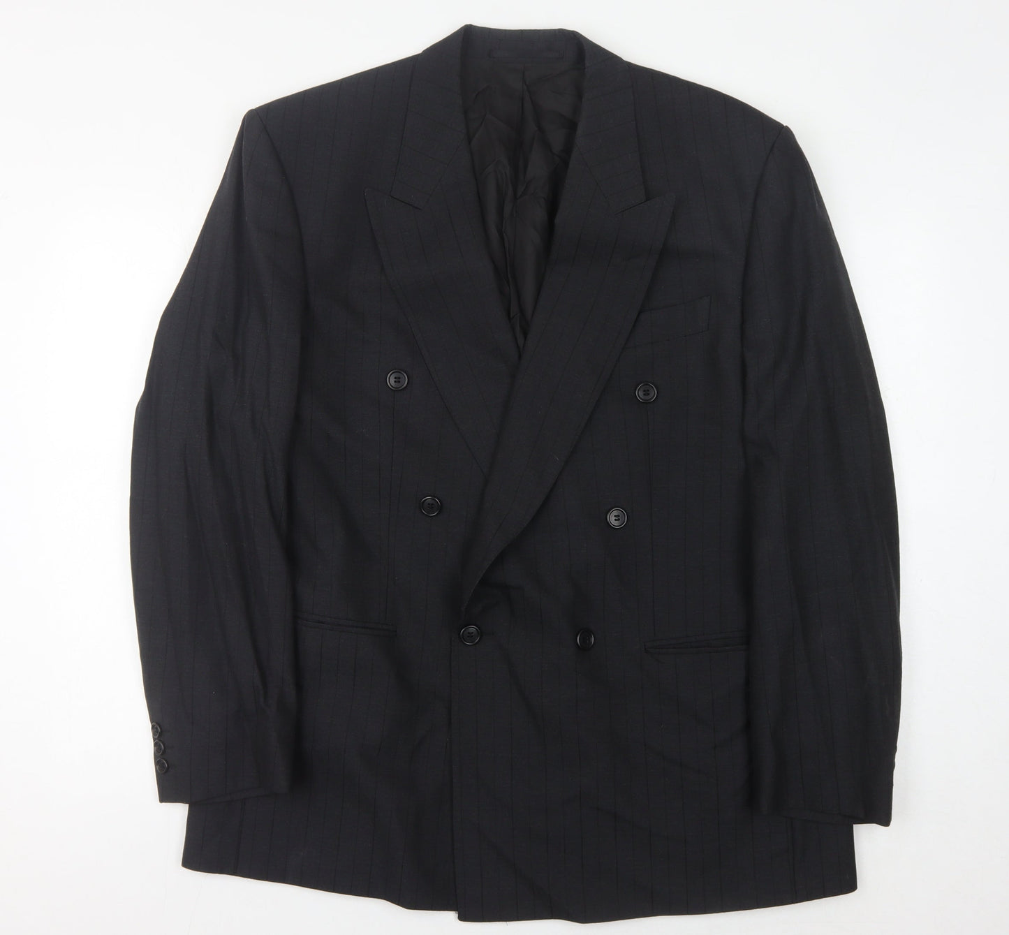 Mens UK Size 44 Bäumler Regular Black Suit Jacket