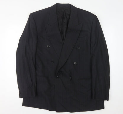 Mens UK Size 44 Bäumler Regular Black Suit Jacket