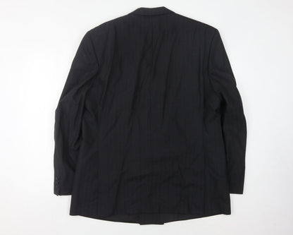 Mens UK Size 44 Bäumler Regular Black Suit Jacket
