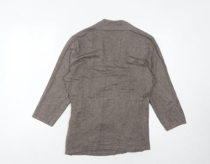 Womens UK Size M Windsmoor Brown Wrap Jumper