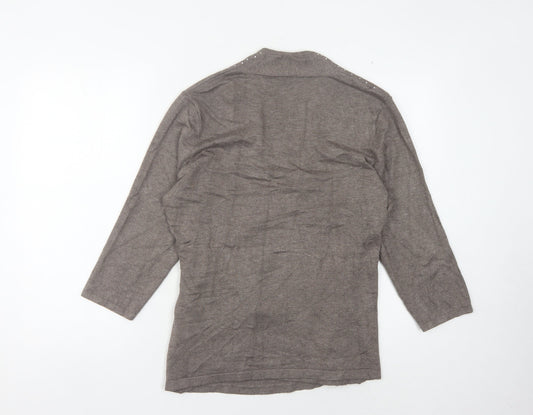 Womens UK Size M Windsmoor Brown Wrap Jumper