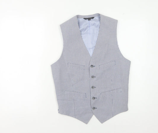 Mens UK Size 36 Banana Republic Regular Multicoloured Suit Waistcoat