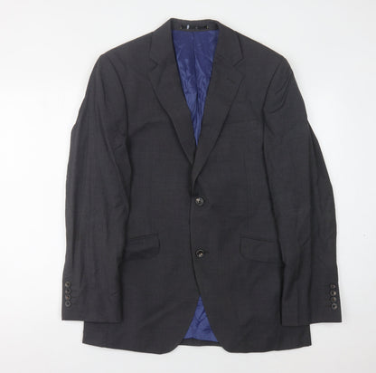 Austin Reed Grey Wool Men's Blazer Size 40R