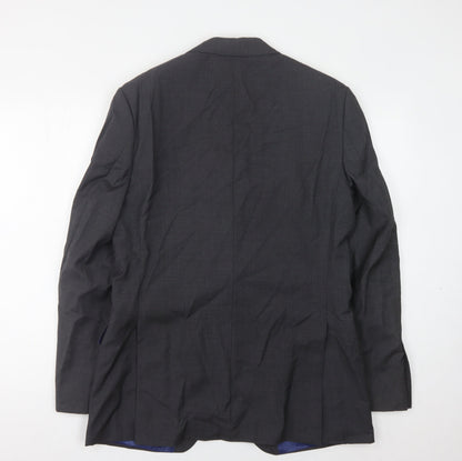 Austin Reed Grey Wool Men's Blazer Size 40R