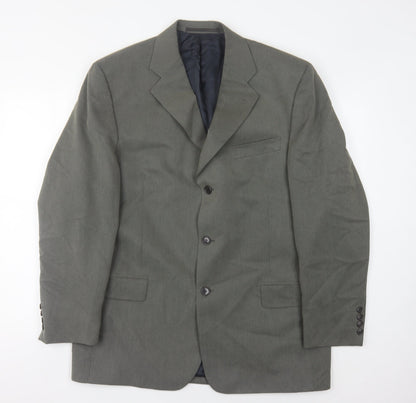 Mens UK Size 42 Daniel Hechter Regular Green Suit Jacket