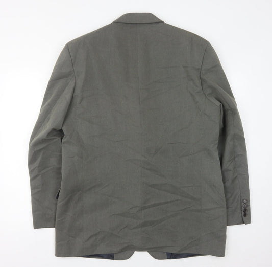 Mens UK Size 42 Daniel Hechter Regular Green Suit Jacket