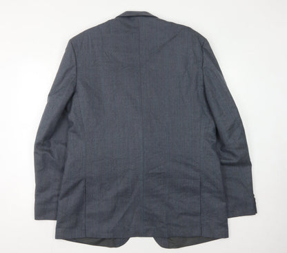 Mens UK Size 46 Centaur Regular Grey Suit Jacket