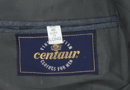 Mens UK Size 46 Centaur Regular Grey Suit Jacket