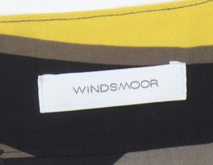 Womens UK Size 12 Windsmoor Multicoloured Basic Blouse