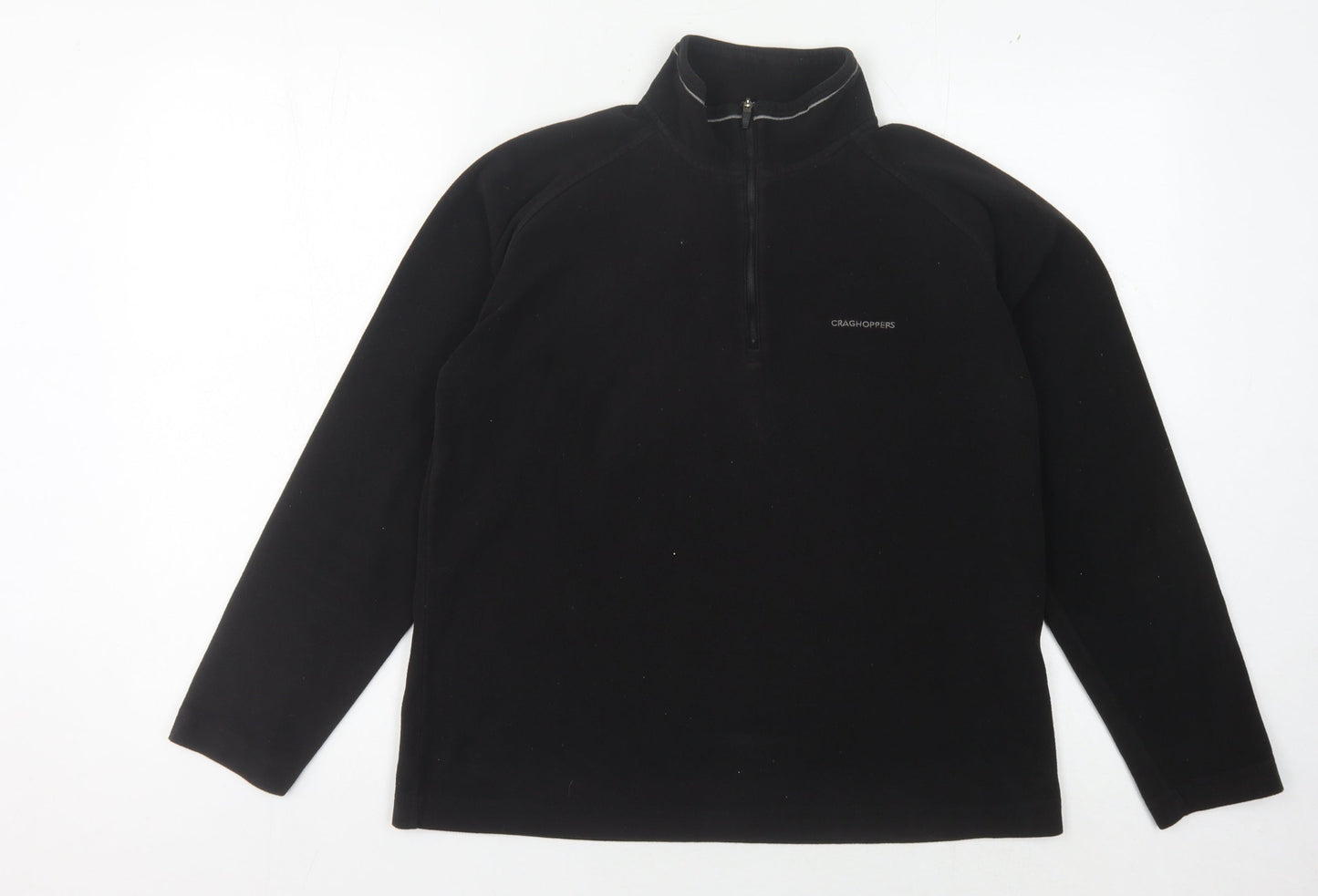 Craghoppers Women's Black Fleece Pullover Sweatshirt UK 12