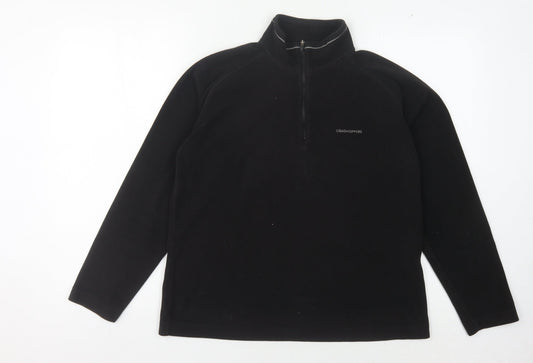 Craghoppers Women's Black Fleece Pullover Sweatshirt UK 12