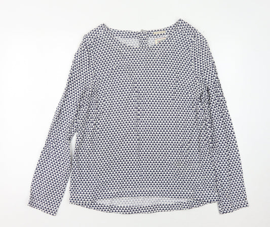 Womens UK Size M Hilfiger Denim Multicoloured Basic Blouse