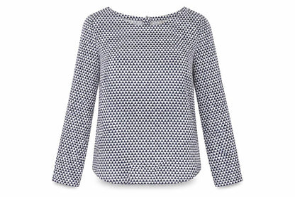 Womens UK Size M Hilfiger Denim Multicoloured Basic Blouse