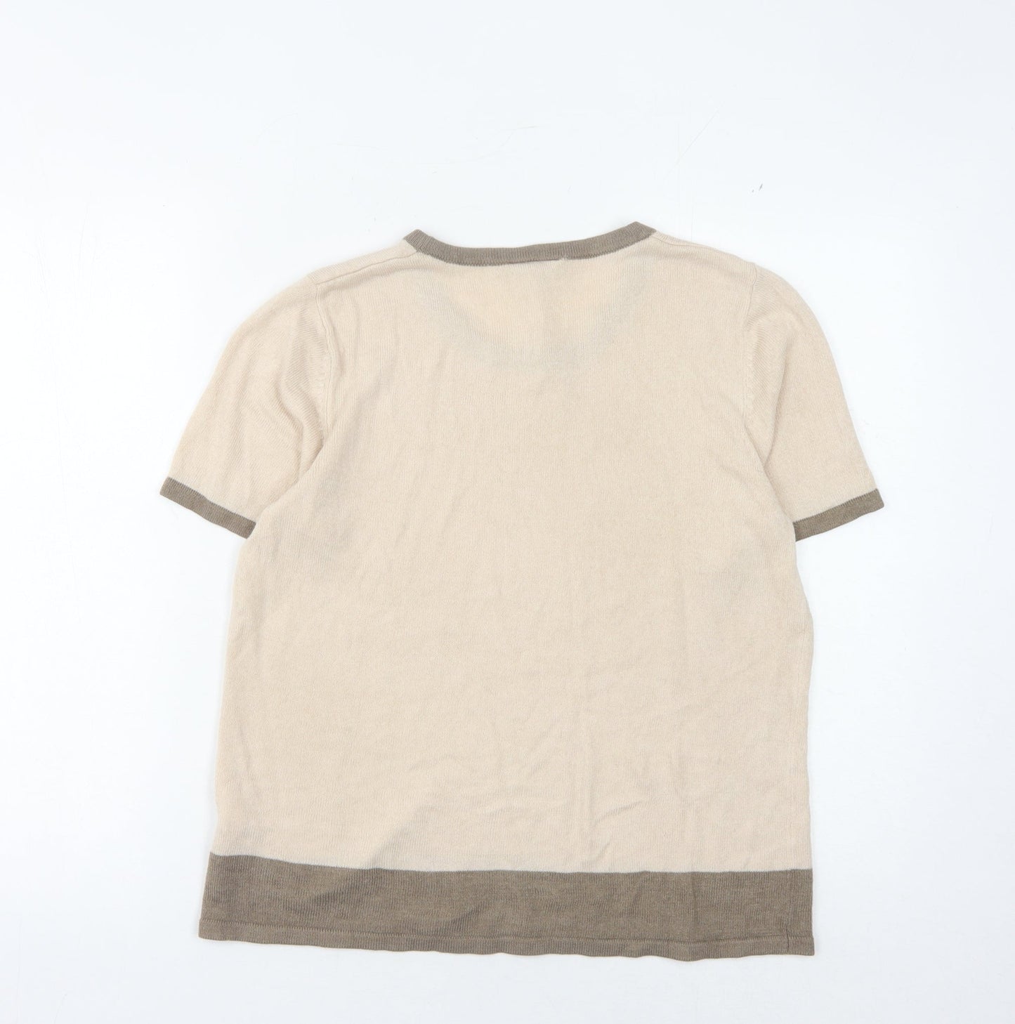 Eastex Women's Beige Pullover Jumper Size 12