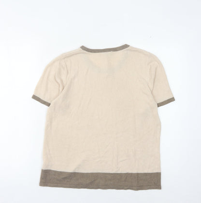 Eastex Women's Beige Pullover Jumper Size 12