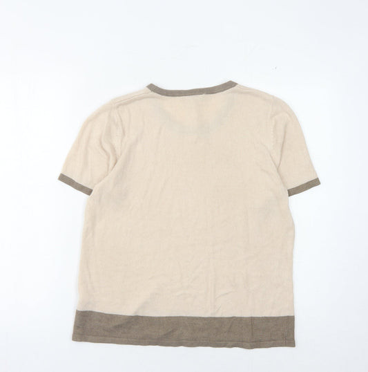 Eastex Women's Beige Pullover Jumper Size 12