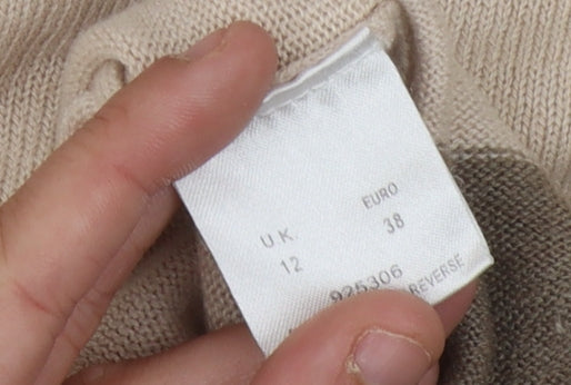 Eastex Women's Beige Pullover Jumper Size 12