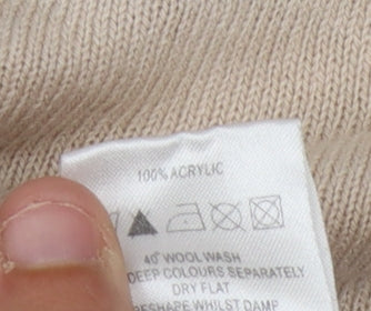 Eastex Women's Beige Pullover Jumper Size 12