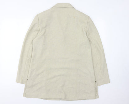 Viyella Women's Beige Blazer, UK 12, Petites