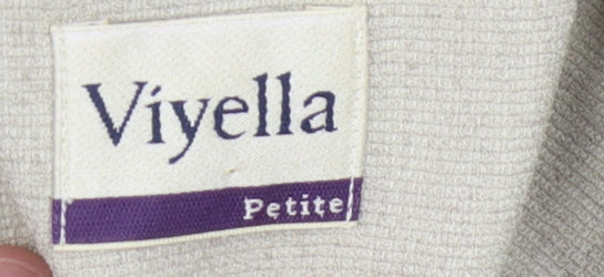 Viyella Women's Beige Blazer, UK 12, Petites