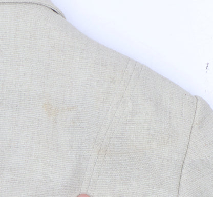 Viyella Women's Beige Blazer, UK 12, Petites