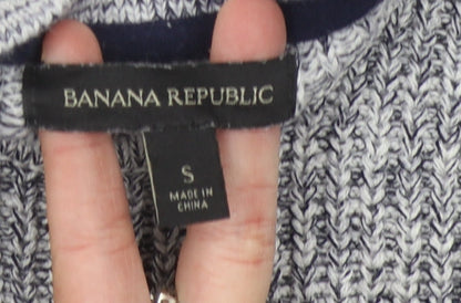 Banana Republic Men's Grey Size S Cotton Pullover Jumper