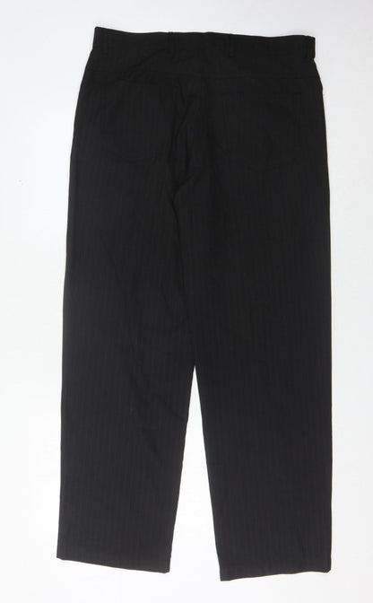 Jeff Banks Men's Black Trousers 34/31