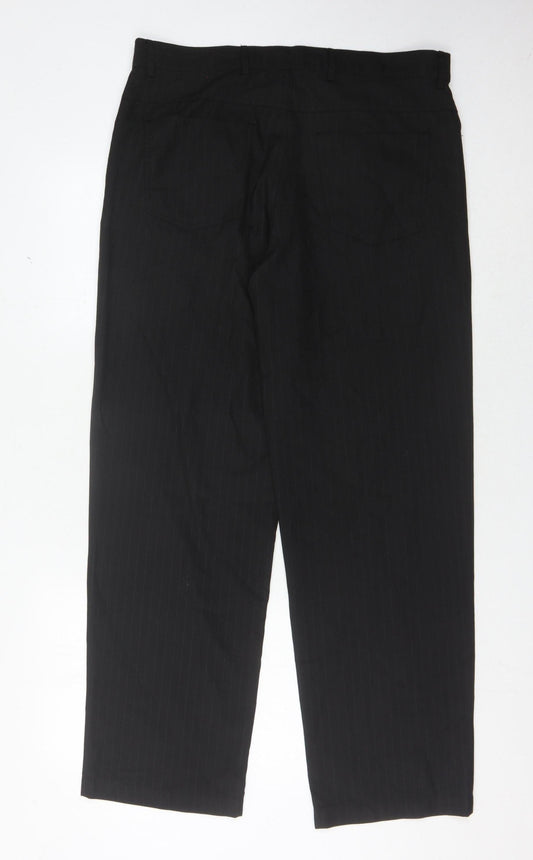 Jeff Banks Men's Black Trousers 34/31