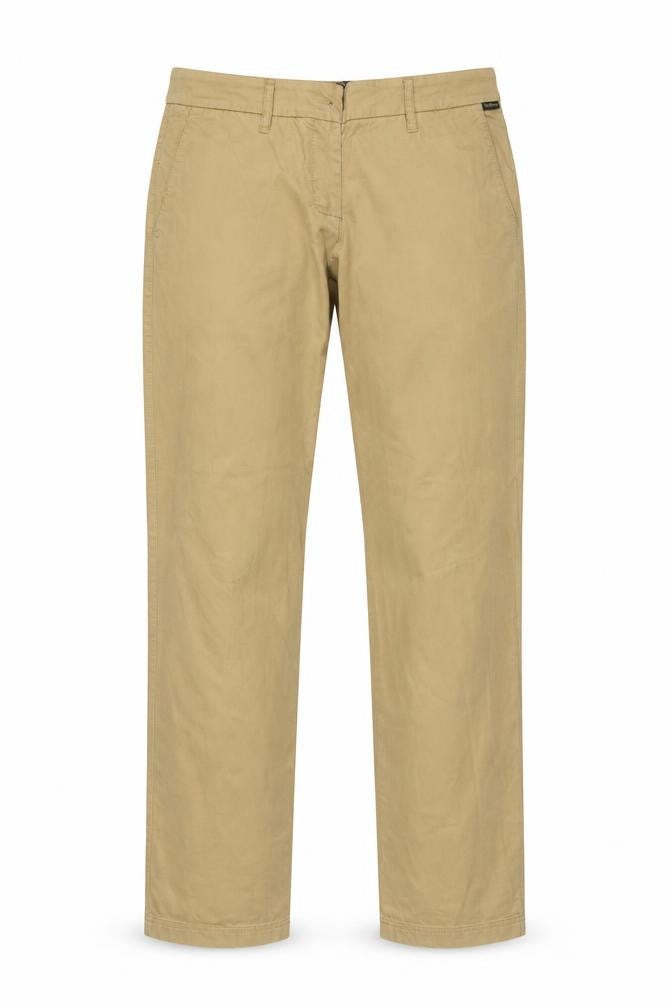 Barbour Womens Beige Chino Trousers Size 12