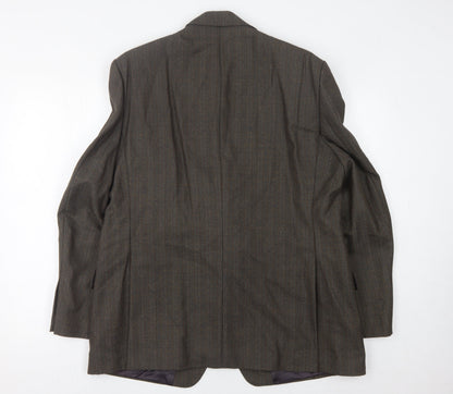 Mens UK Size 44 Magee Regular Brown Suit Jacket