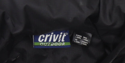 Mens UK Size L Crivit Multicoloured Windbreaker Coat