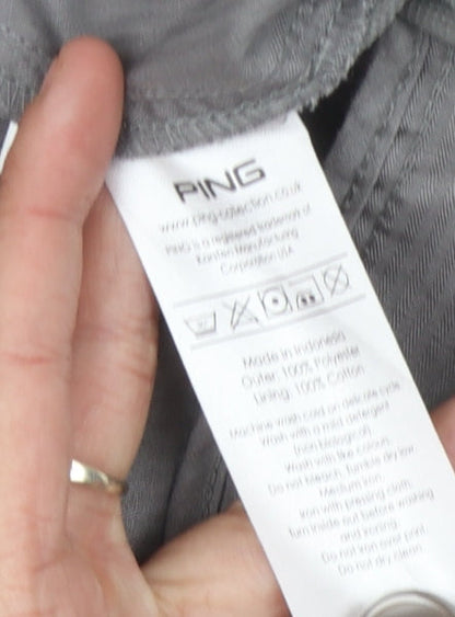 Ping Men's Grey Chino Trousers, Size Unknown