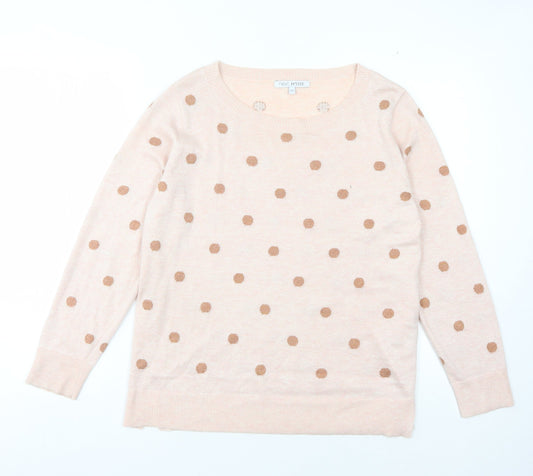 Womens UK Size 14 Plus NEXT Ivory Pullover Jumper