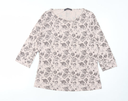 Womens UK Size 14 Marks and Spencer Ivory Basic Blouse