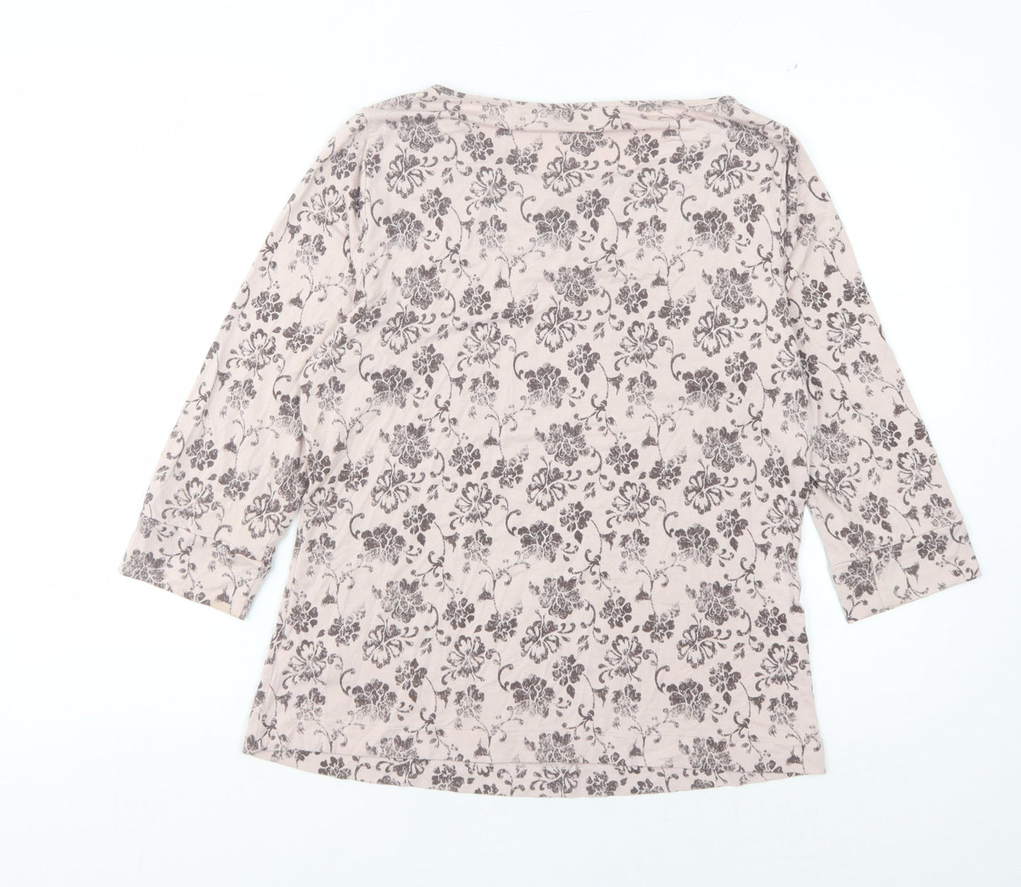 Womens UK Size 14 Marks and Spencer Ivory Basic Blouse