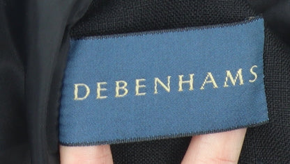 Debenhams Women's Black Suit Jacket Size 14