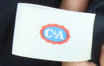 C&A Women's Blue Blazer Size 16 Short Sleeve